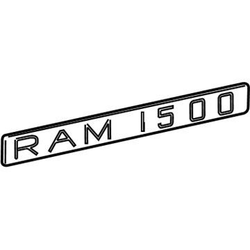 Mopar 5030379AA NAMEPLATE-SRT-10