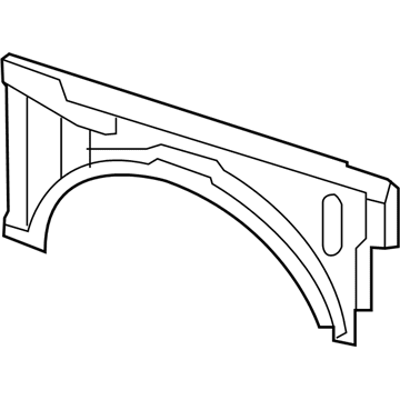 Mopar 55395895AG Panel-Quarter Inner