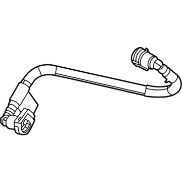 Jeep Grand Cherokee L Crankcase Breather Hose - 68450944AB