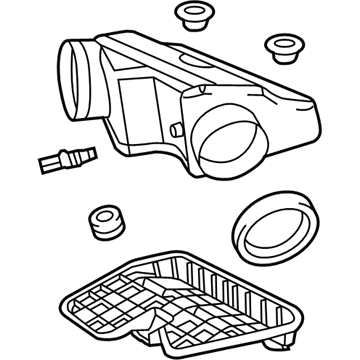 Mopar 4861731AB RESONATOR-Air Cleaner