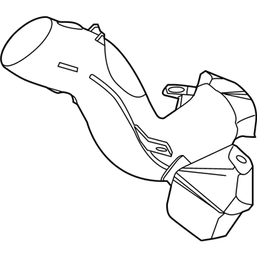 Mopar 4861736AB Fresh Air Duct