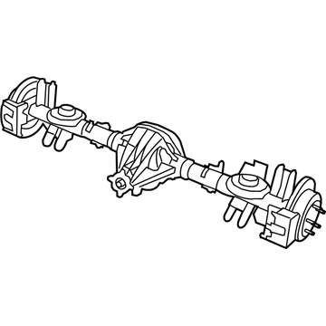 Mopar 68083034AA Axle-Rear Complete