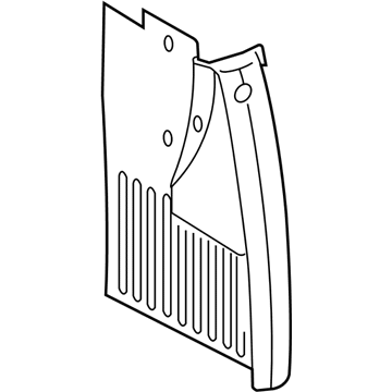 Mopar 5132504AA Guard-Splash