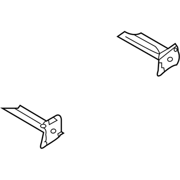 Mopar 4857210AB Rail-Rear Rail