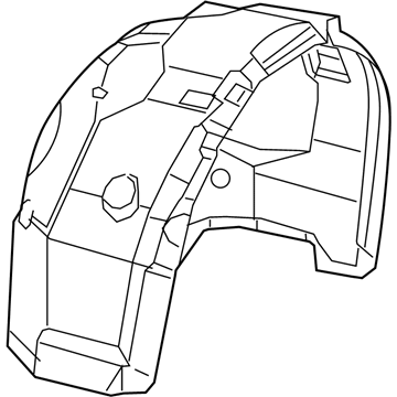 Mopar 68477540AA Shield-Splash