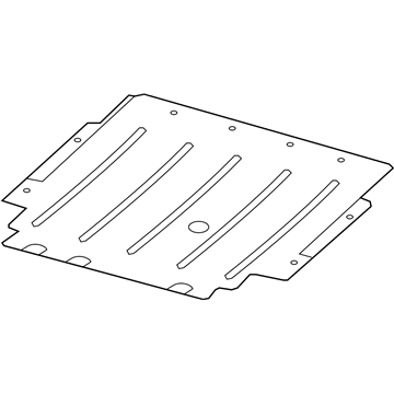 Mopar 5116183AC Belly Pan-Front