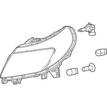 2022 Ram ProMaster 3500 Headlight - 68154589AL