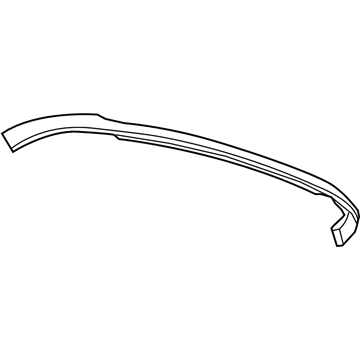 Mopar 55077762AA Front Upper Bumper Cover