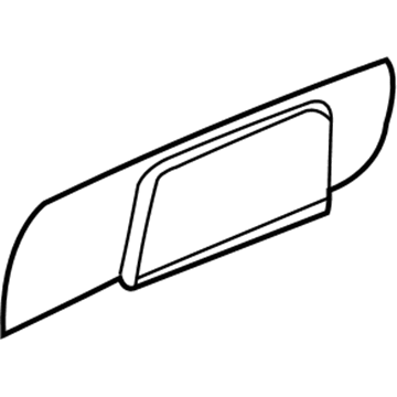 Mopar SK71ZP7AA BOLSTER-Quarter Trim Panel