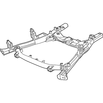 Mopar 68223606AC Cross-Front Suspension