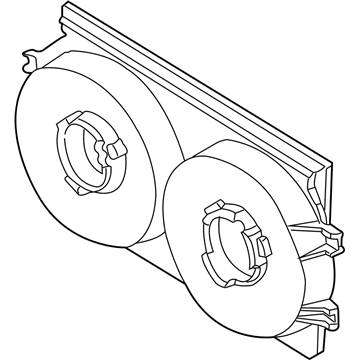 Chrysler Sebring Fan Shroud - 4798544