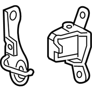 Mopar 5161442AA Rear Door Upper Hinge