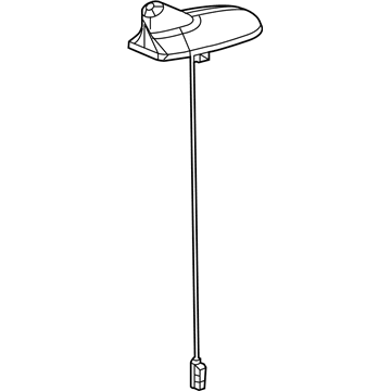 Mopar 5091872AA Antenna-Cable & Base Assembly