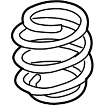 Mopar 52109891AE Rear Coil Spring