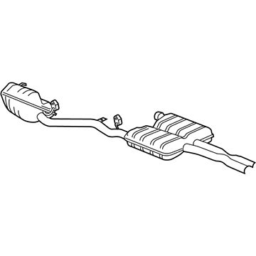 2014 Dodge Challenger Exhaust Pipe - 68058776AD