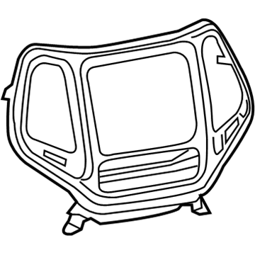 Mopar 6MC951SAAB Bezel-Instrument Panel