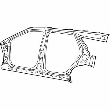 Mopar 68531358AG REINFORCE-BODY SIDE APERTURE