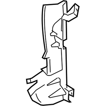 Mopar 4809766AC Shield-Side