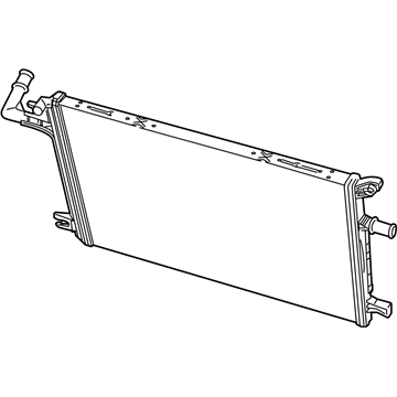 Mopar 68541729AA COOLER-AUXILIARY LOW TEMPERATURE