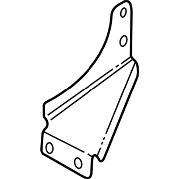 Mopar 55255026AC Bracket-Bumper To Frame Rail