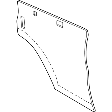 Mopar 5DJ10MB7 Panel-Front Door Trim