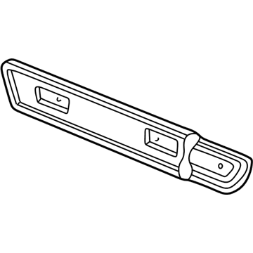 Mopar 5DH20MB7 BOLSTER-Front Door Trim Panel