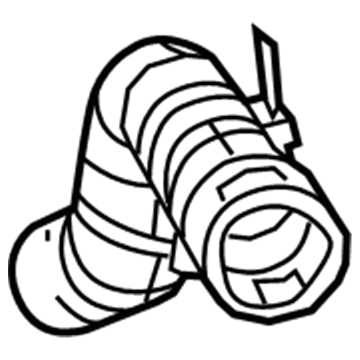 Mopar 68156282AB Hose-Heater Core Jumper