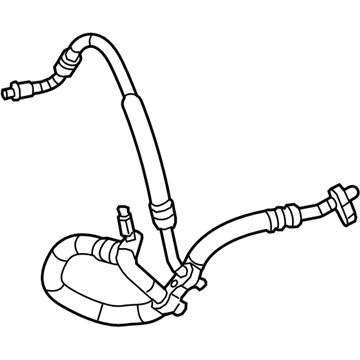 Dodge Dart A/C Hose - 68258663AA