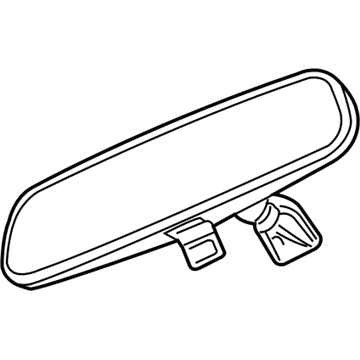 Mopar 4806352AD Inside Rear View Mirror