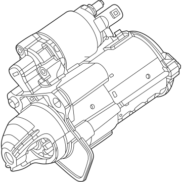 Jeep Grand Wagoneer Starter Motor - 68456071AF