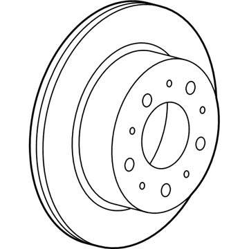 2019 Ram ProMaster 1500 Brake Disc - 68195534AC