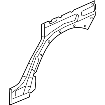 Mopar 68302754AC REINFORCE-QUARTER INNER