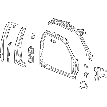 Mopar 5142312AB Panel-Body Side Aperture