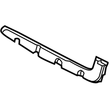 Mopar 55079222AI Bracket-Rear Bumper