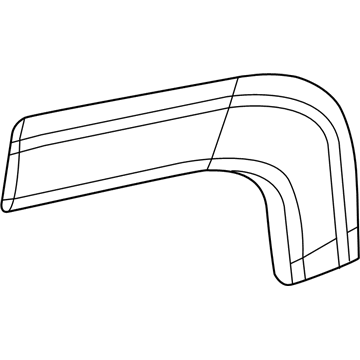 Mopar 5XB66LXHAA Molding-Wheel Flare