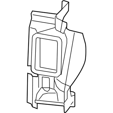 Mopar 68394595AB Seal-Radiator Side Air