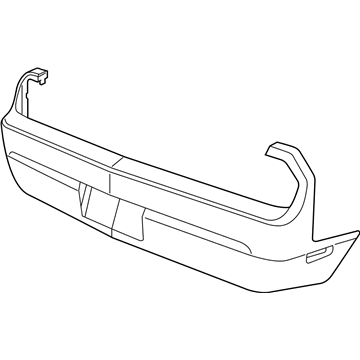 Mopar 68144509AA Rear Bumper Cover