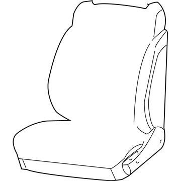 Mopar UA631DVAA Seat Back-Front