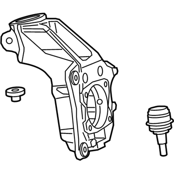 Mopar 68305297AC Front Knuckle Left