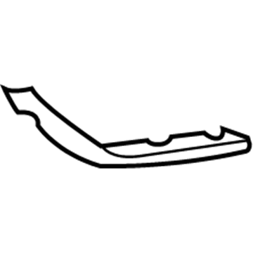 Mopar 4805094AB Bracket-FASCIA