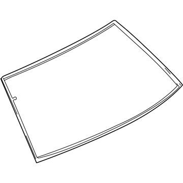 Mopar MB292508 Glass-Windshield