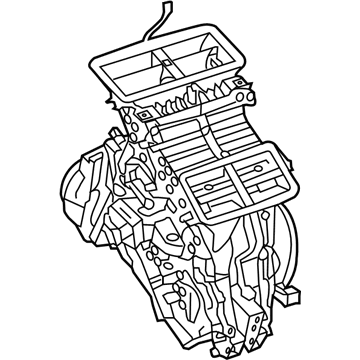 Mopar 68538449AC HOUSING-A/C AND HEATER