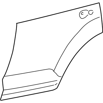 Mopar 4724834AB Door-Door Outer Repair