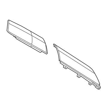 Mopar 68231388AA Glass-SUNROOF