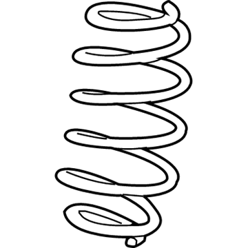 2016 Dodge Dart Coil Springs - 5168037AC