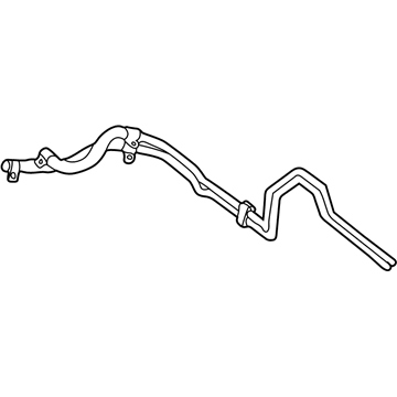 Jeep Transmission Oil Cooler Hose - 4026139