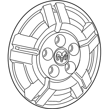 Mopar 68157838AC Wheel Cover