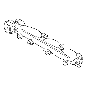 Mopar Exhaust Manifold - 68021512BA