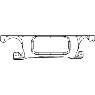 2018 Dodge Durango Exhaust Heat Shield - 53032968AF