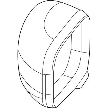 Mopar 5VY85LXHAA Mirror Outside Rear View